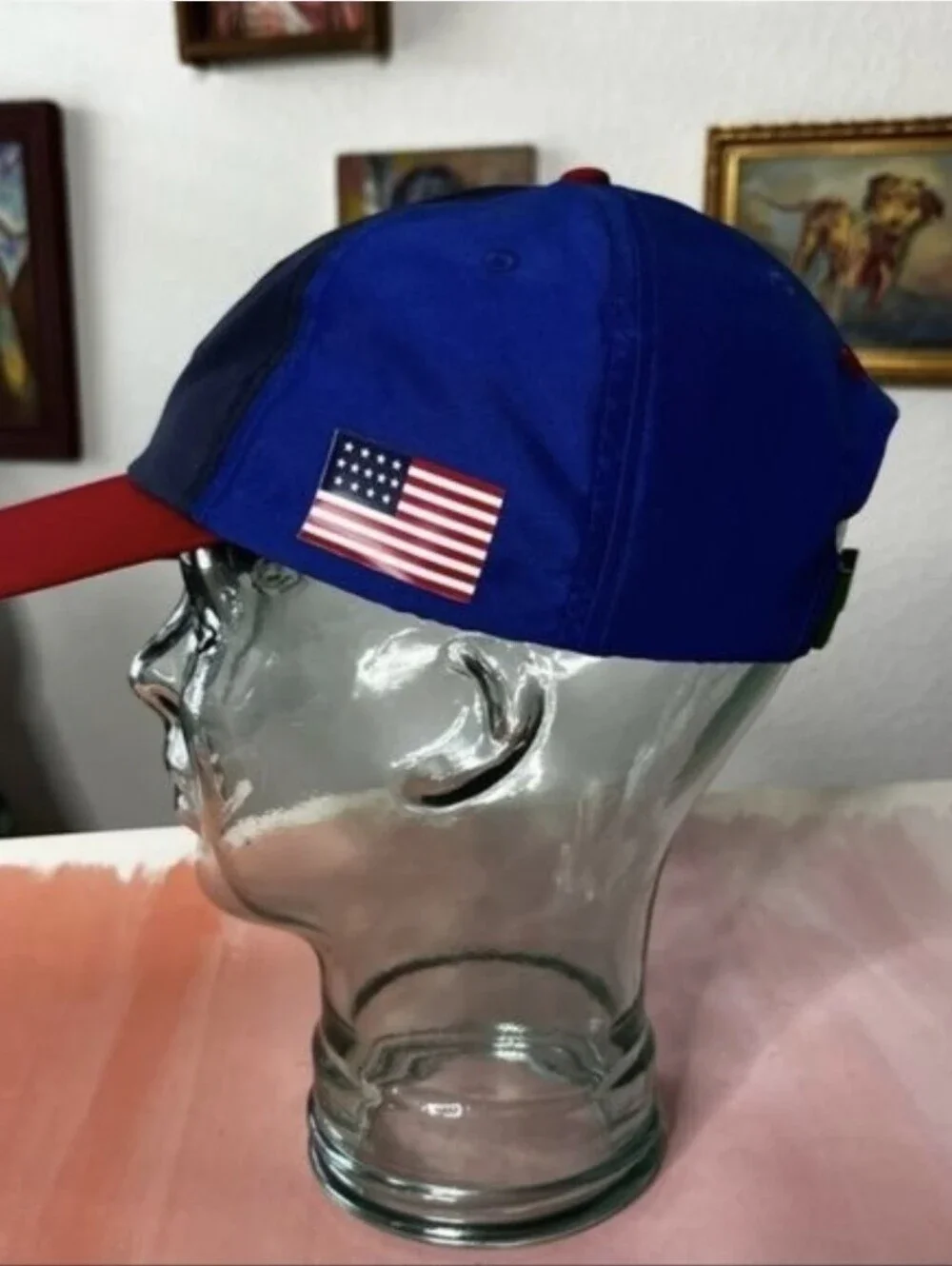 Polo US Open Ball Boy Big Pony Ralph Lauren Baseball Cap Strapback Hat Navy Blue